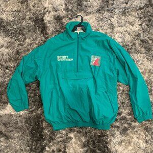 Pro Kennex Sport Bummer Jacket Tennis Windbreaker Womens Size 7 L X 28" W X 25"